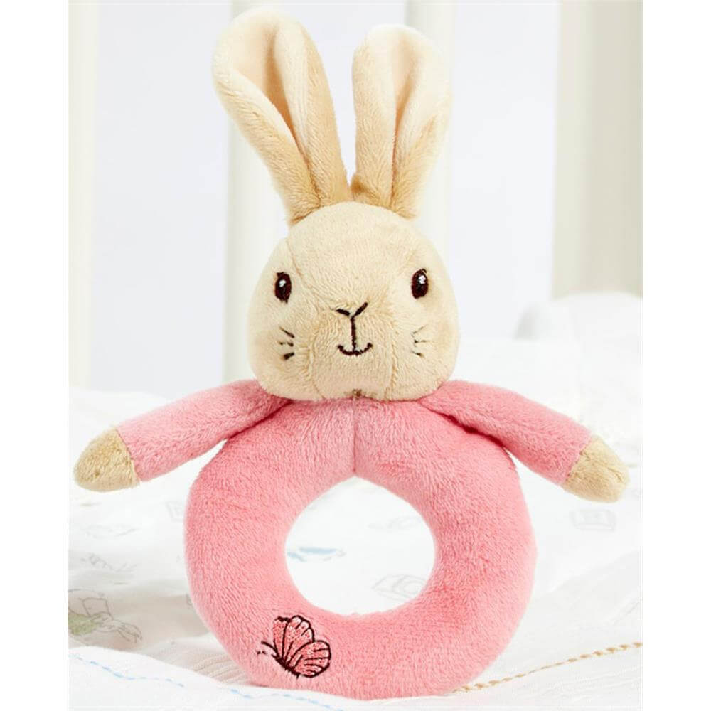 Rainbow Flopsy Ring Rattle